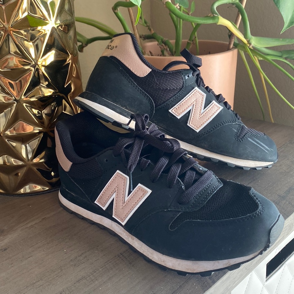 Pink & Black 510 New Balance Sneakers